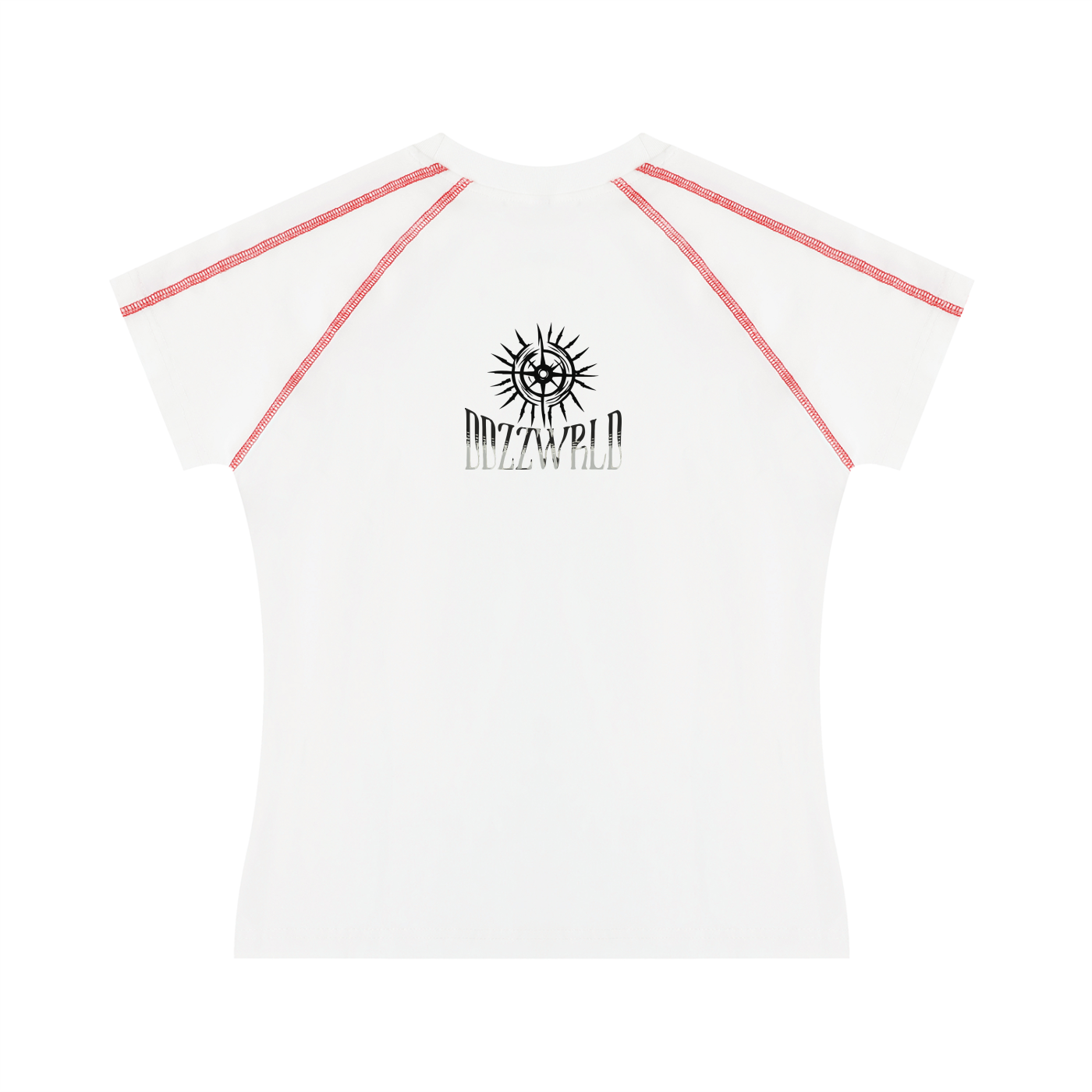 Summer Women's Contrast Stitch Raglan T-Shirt