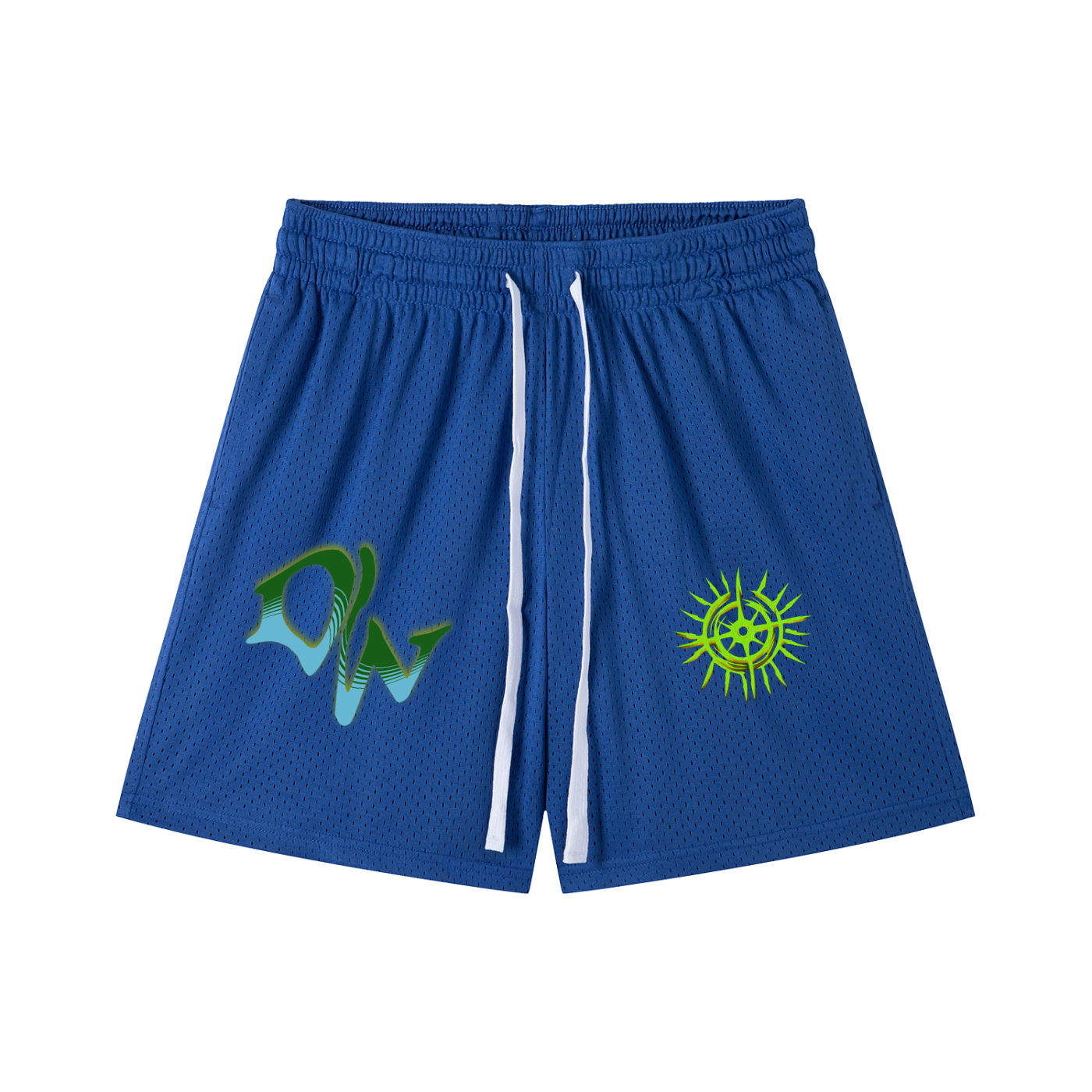 Mesh Drawstring Shorts