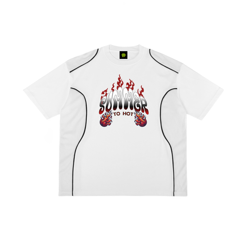 Contrast Piped Panel T-Shirt