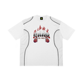Contrast Piped Panel T-Shirt