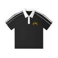 ELEVATE Contrast Collar Short-Sleeve Polo Shirt