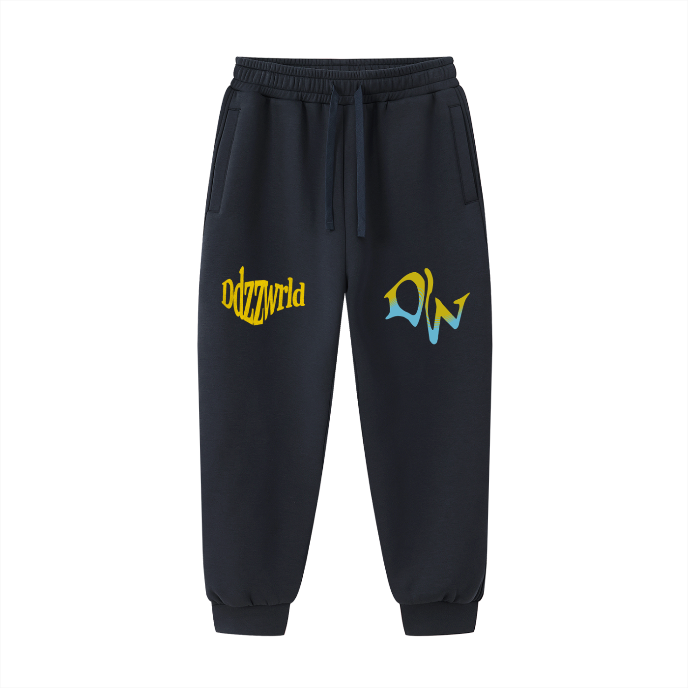 Ddzzwrld Essential Drawstring Jogged Sweatpants