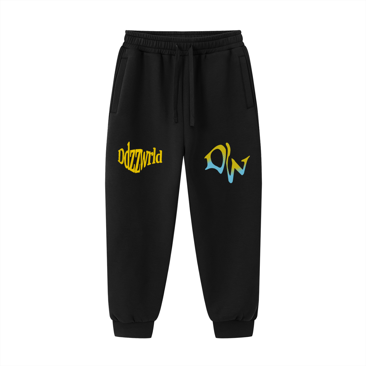 Ddzzwrld Essential Drawstring Jogged Sweatpants